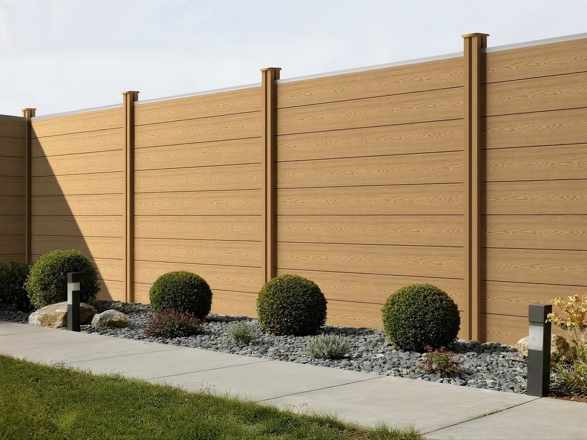 VALLA DE PARED DE WPC - 5