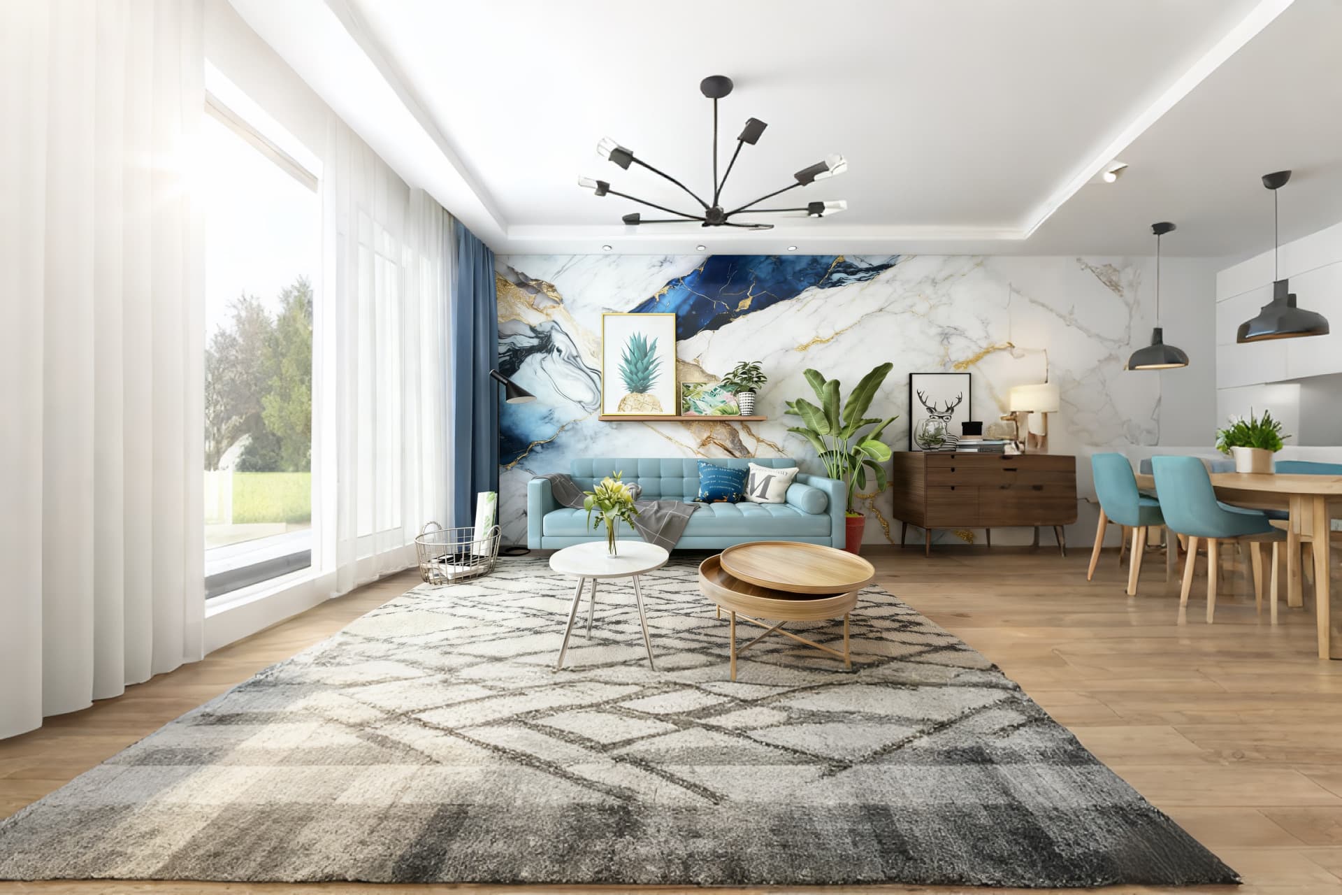 Paneles de Pared PVC Efecto Marmol: Liderando la Nueva Tendencia en Decoracion de Paredes