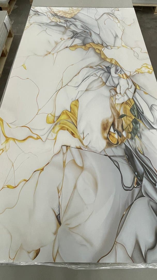 Tablero de mármol de PVC con protección UV - 4