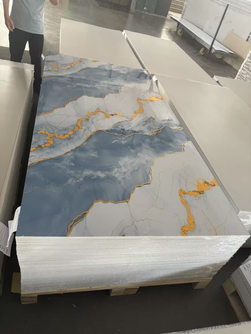 Tablero de mármol de PVC con protección UV - 2