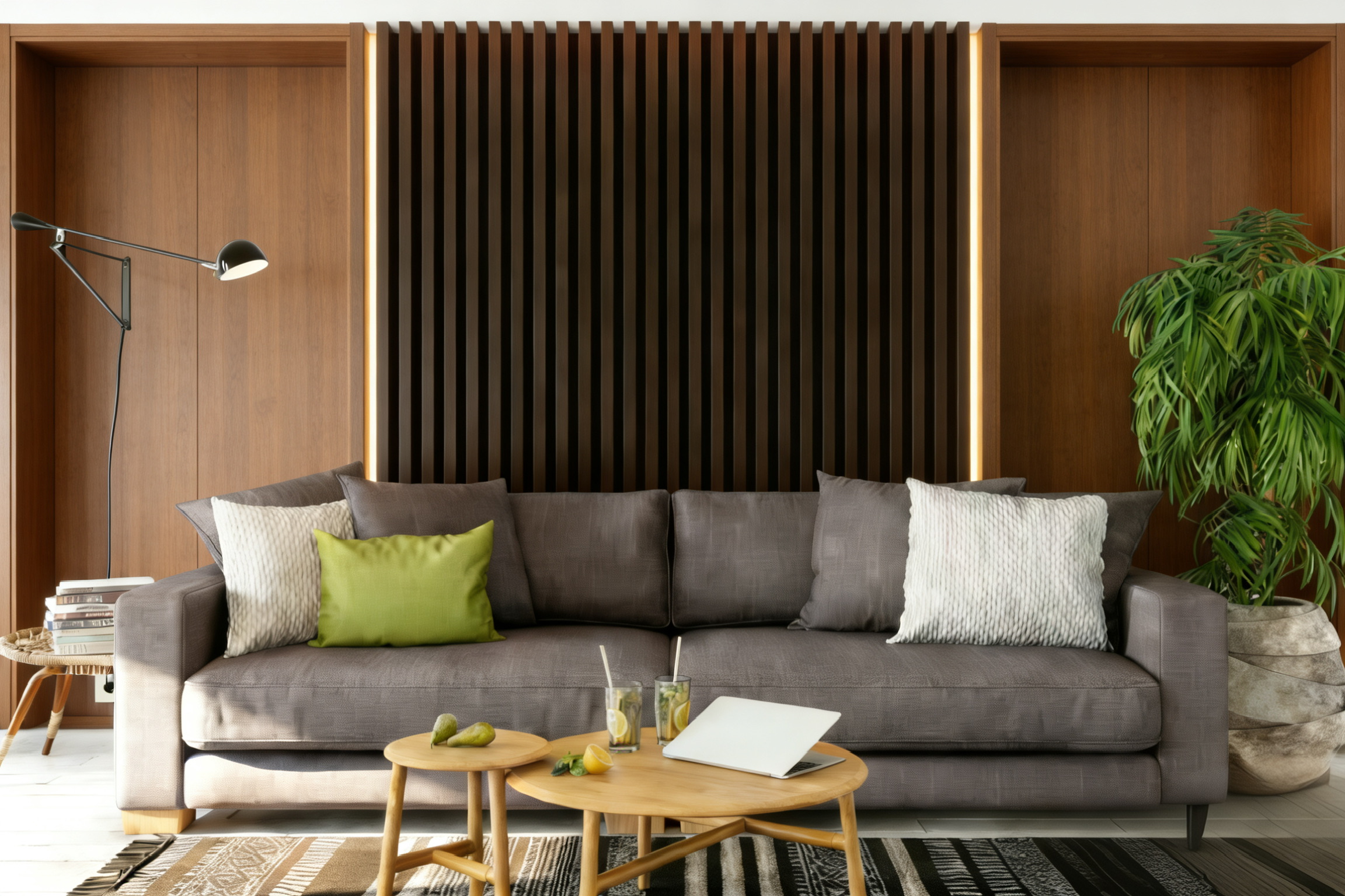 极简PVC长城板背景墙 - 3