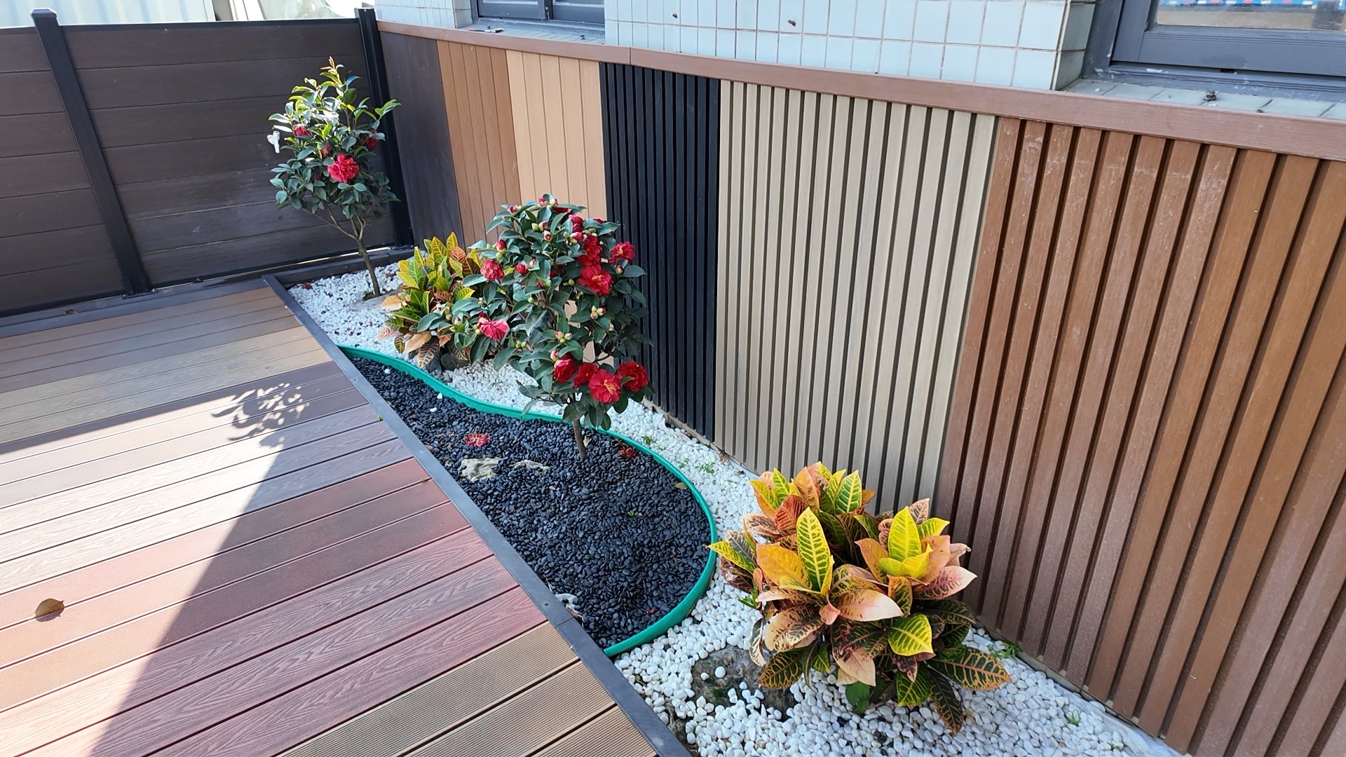 户外露台WPC地板工程