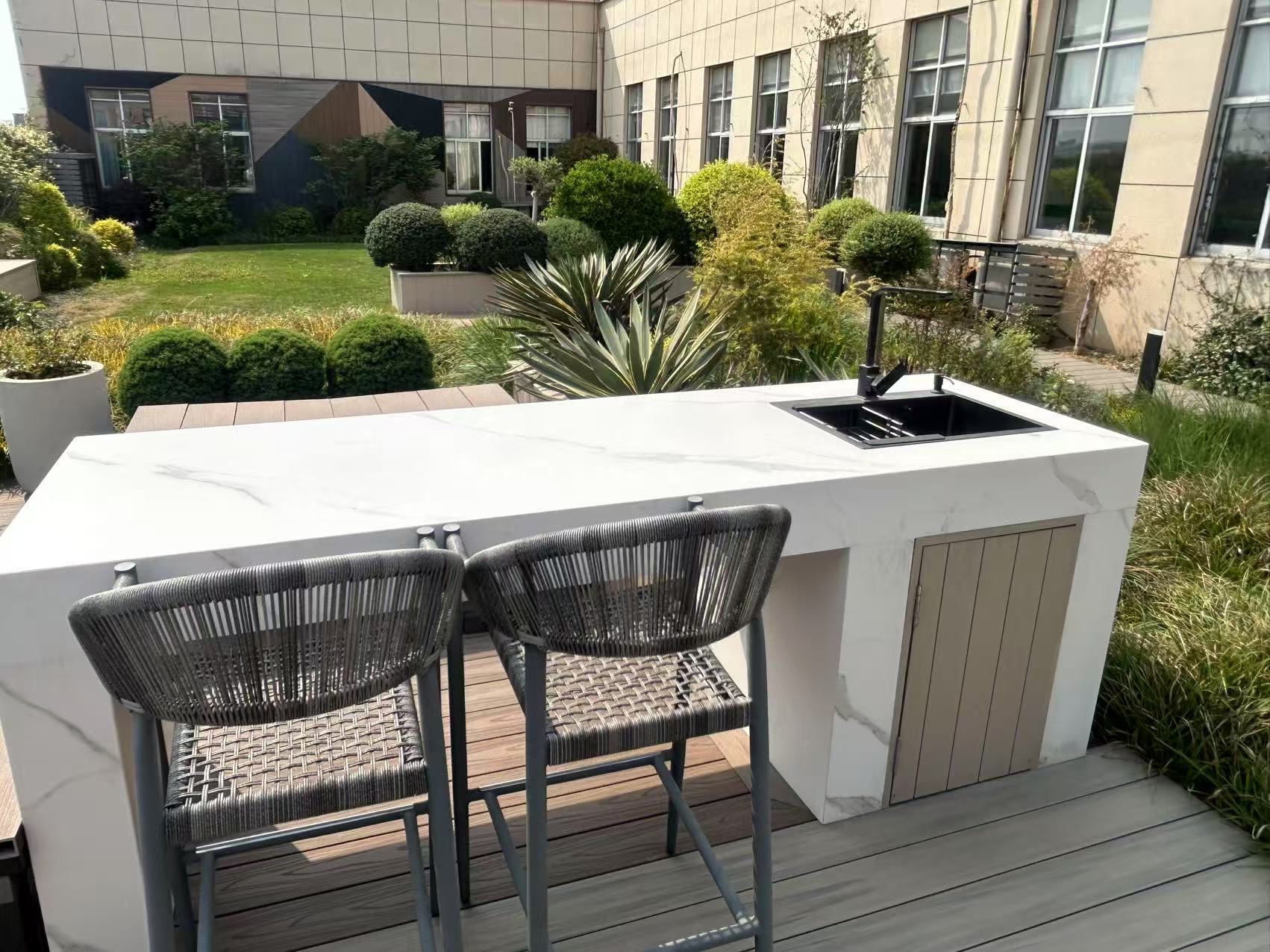 户外露台WPC地板工程 - 4